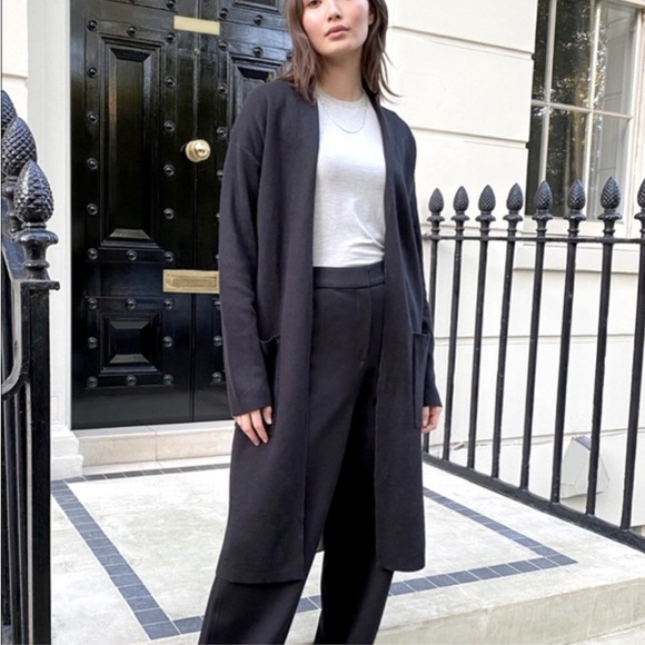 Aritzia Babaton Cardigan Black Size medium - Picture 3 of 9